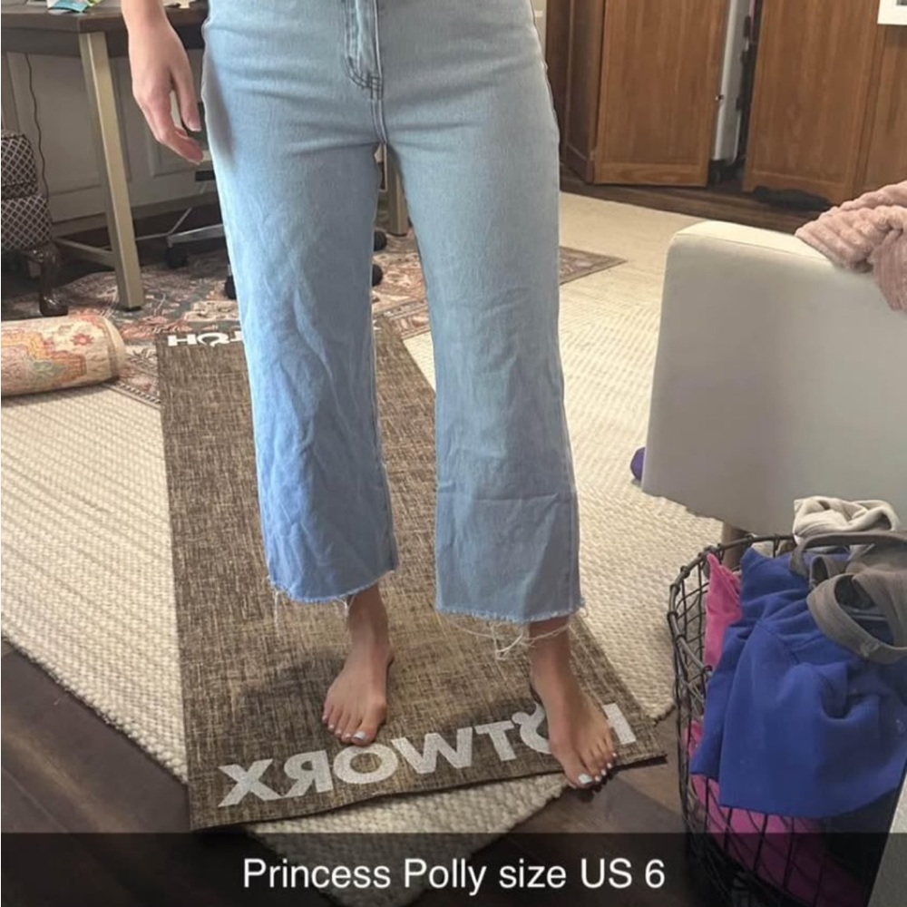 Princess Polly Light Blue Women's Jeans